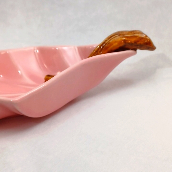 MCM 1950's Leaf Dish Vintage Dish Miramar of Calif. Mid-Century Modern Decor - Picture 7 of 17